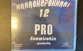 Karaokepokkari Pro 12 - Suomirokin parhaita DVD (UUSI)