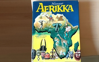 AFRIKKA kirja värikuvilla vuodelta 1962 - EI POSTIKULUA !