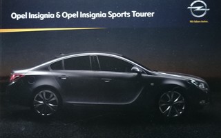 2011 Opel Insignia PRESTIGE esite - KUIN UUSI - 74 sivua