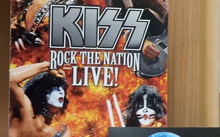 KISS - ROCK THE NATION LIVE! DVD BOOKLET NIMMAREILLA