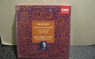 Mozart:The da ponte operas-Riccardo Muti 9cd-box (avaamaton)