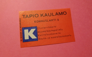 TT-etiketti K Tapio Kaulamo, Konnuslahti