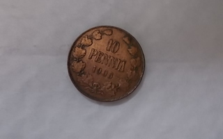 10 penniä v.1905