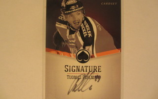 Tuomas Pihlman Signature Ässät Cardset 2012-13