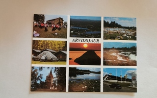 Arvidsjaur, Hälsning från Arvidsjaur, kulkematon postikortti
