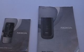 Ohjekirja Nokia 3710 fold ja 2730 classic