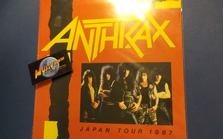 ANTHRAX JAPAN TOUR 1987 KIERTUEKIRJA