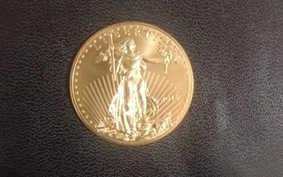 1 oz American eagle kultakolikko alle SPOT hintaan