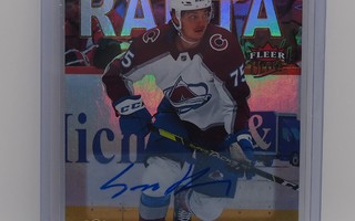 2021-22 Fleer ultra Silver rainbow Autographs Sampo Ranta