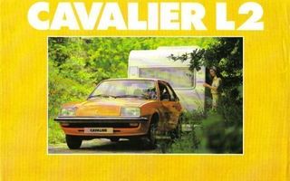 Vauxhall Cavalier -esite 70-luvun lopusta
