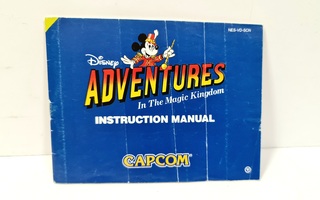 NES - Adventures in the Magic Kingdom ohjeet
