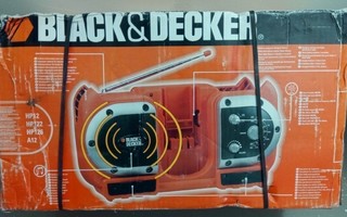 Black & Decker R123F2-QW työmaaradio akkulaturi