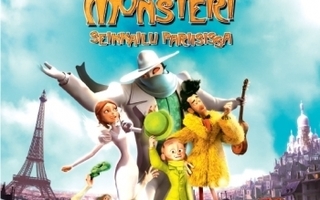 Kaunotar ja Monsteri - Seikkailu Pariisissa  -  (3D BD + BD)