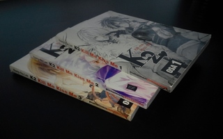 K2 Kill me Kiss me nrot: 1-3 Manga pokkarit, suomenkielisiä