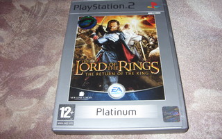 PS2 - PELI: The Lord Of The Rings - The Return Of The KIng