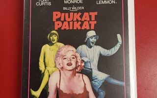 Piukat paikat (Monroe, Curtis, Lemmon - Warner) VHS