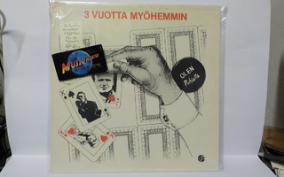 V/A - 3 VUOTTA MYÖHEMMIN EX-/EX+ SUOMI 1980 LP