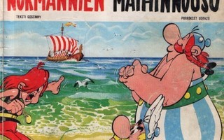 Asterix  8 ja normannien maihinnousu (4p. Sanoma 1976)