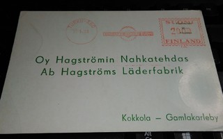 Kokkola Huoltotakuukortti 1963 PK600/8