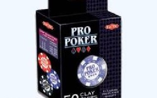 Pro Poker pelimerkkejä 50kpl