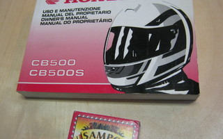 Käyttöohjekirja Honda CB 500