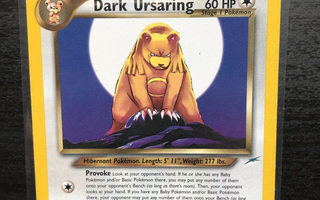 Dark Ursaring - Neo Destiny
