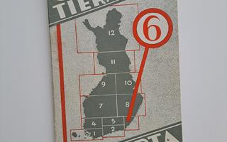 Maanmittaushallituksen toimittama Suomen tiekartta v. 1951
