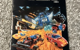 MUUTTOMYYNTI Transformers lelukatalogi 1991