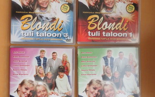 BLONDI TULI TALOON  1 & 2 & 3 & 4  . DVD