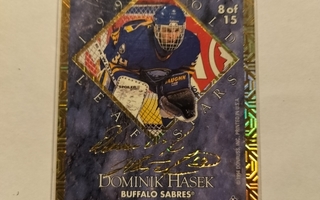 LEAF 1995-95 Gold Leaf Stars Hasek/Brodeaur