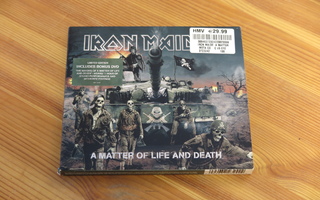 Iron Maiden lim. ed. A matter of life and death cd + Musa v.
