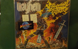 MAYHEM - BURNED ALIVE M-/M- FRA -87 1ST PRESS LP