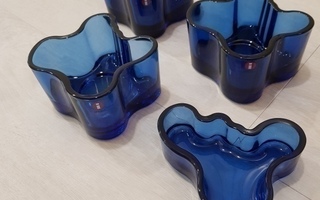 Iittala Aalto kynttilälyhty 1 kpl, ultramariininsininen