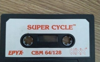 Super cycle C64 kasettipeli