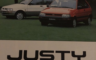 Myyntiesite - Subaru Justy etuveto- 1991