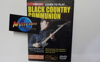 LEARN TO PLAY BLACK COUNTRY COMMUNION 2DVD