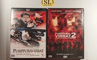 (SL) 3 DVD) Purppuravirrat 1 (2000) & ja 2 (2004)