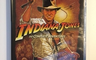 Indiana Jones -kokoelma (Blu-ray) Harrison Ford (UUSI)