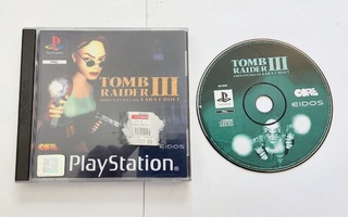 PS1 - Tomb Raider III the Adventures of Lara Croft