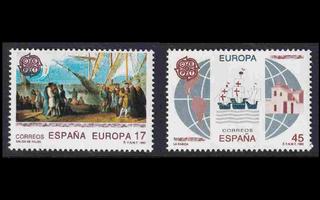 Espanja 3064-5 ** Europa Amerikan löytäminen (1992)