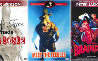 Peter Jackson Collection: Bad Taste, Braindead + 3 = 5xDVD