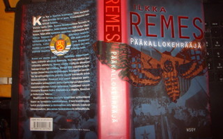 Ilkka Remes : Pääkallokehrääjä ( 1 p. 1997 ) Sis. postikulun