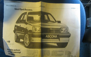 mainos Opel Ascona C