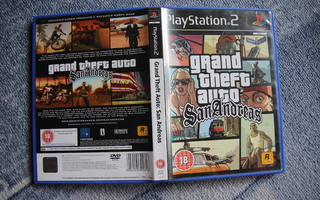 PS2 : GTA -Grand Theft Auto- San Andreas