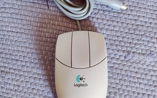 Vanha logitech P/S2 pallohiiri