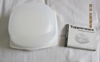 Tupperware CheeSmart mini, valkea pohja, uusi