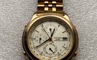 CITIZEN ALARM CHRONOGRAPH MIESTEN KELLO