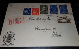 Hanko R-Ehiökuori PR ym. merkein 1950 PK1000/7