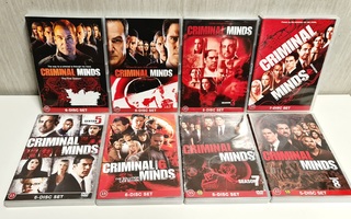 DVD - Criminal Minds kaudet 1-8 (suomijulkaisu)