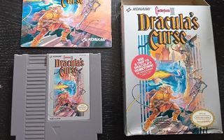 NES: Castlevania III - Dracula's Curse (USA, CIB)